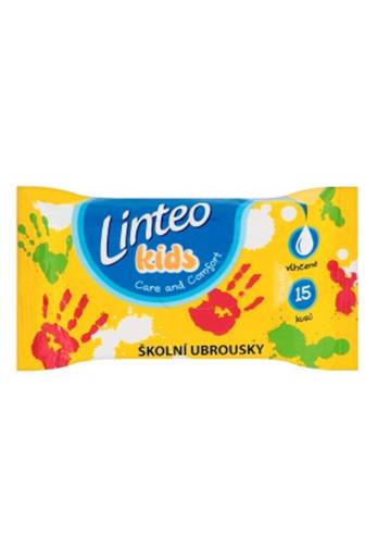 Linteo Školní ubrousky vlhčené 15 ks
