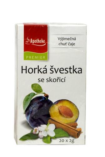 Apotheke Premier Horká švestka se skořicí 20 x 2 g