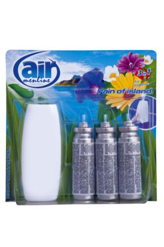 Air Menline happy spray Rain Of Island 3 x 15 ml