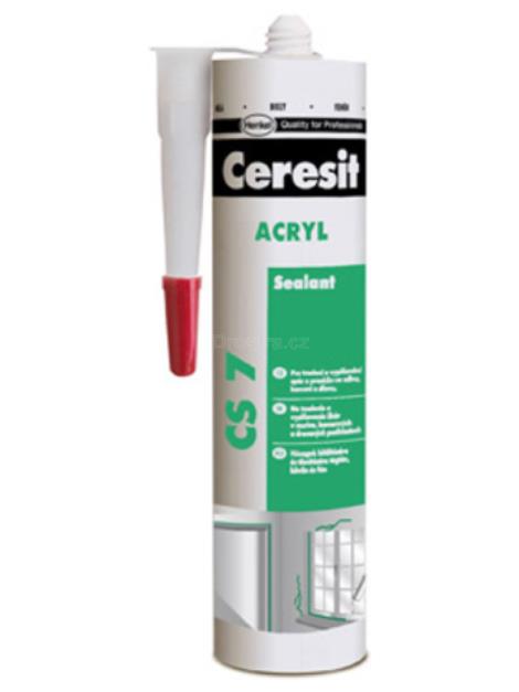 Ceresit CS 7 Akrylový tmel bílý 280ml