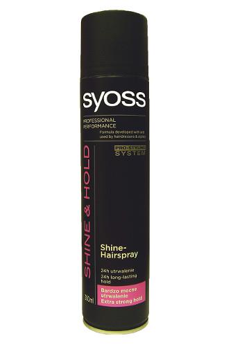 Syoss lak na vlasy Shine & Hold extra strong (4) 300 ml