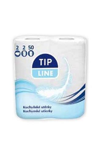 Tip line kuchyňské utěrky 2 vrstvé 2 ks