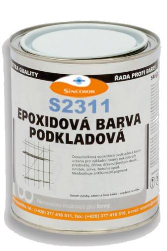 Sinepox NX210 epoxidová vrchní barva lesklá RAL6002 zelená 1.26kg