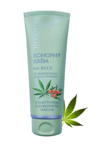 Herbavera konopný krém s rakytníkem a kokosovým máslem 120 ml