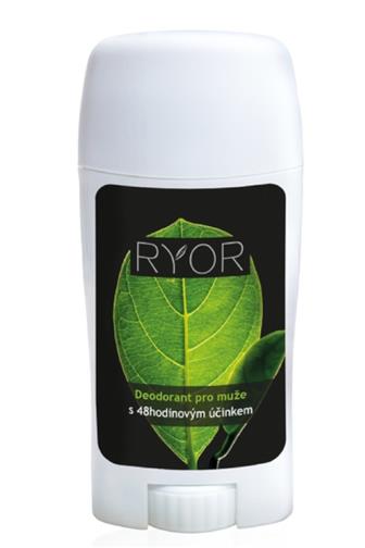 Ryor tuhý deodorant pro muže 48h 50 ml