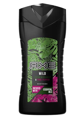 Axe Wild fresch bergamot s růžovým pepřem sprchový gel 250 ml