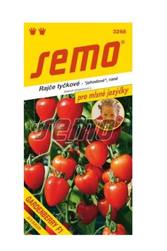 Rajče tyčkové jahodové Gardenberry F1 12 semen
