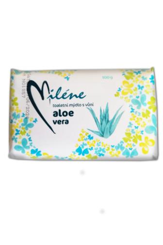 Miléne toaletní mýdlo aloe vera 100 g
