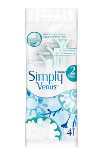 Gillette Simply Venus 2 dámské holítko 4 ks