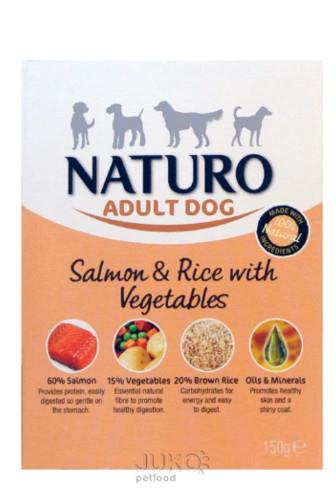 Naturo Adult Ryba & Ryže se zeleninou 150g