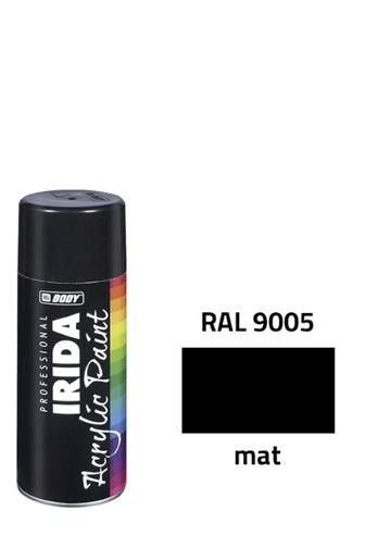 HB Body sprej Irida Ral 9005 černá matná 400 ml
