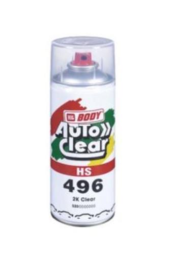 HB Body sprej autoclear rapid 496 akrylátový čirý lak 400 ml