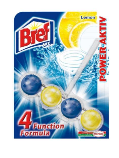 Bref Power Aktiv wc blok lemon 50g