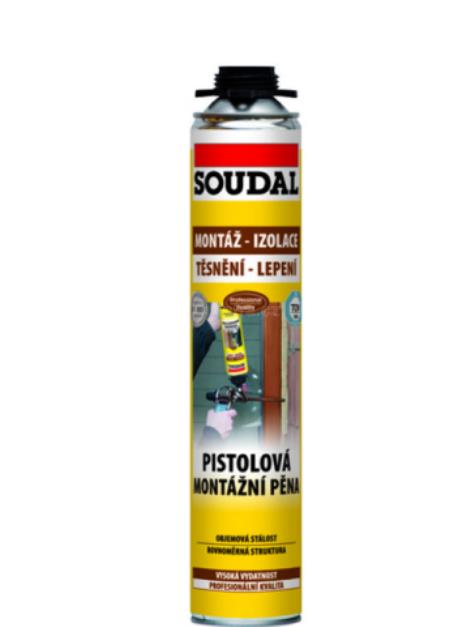 Soudal montážní pěna pistolová 750 ml