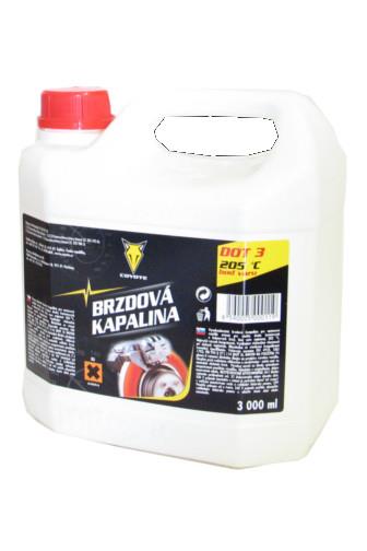 Coyote DOT3 brzdová kapalina 3 l