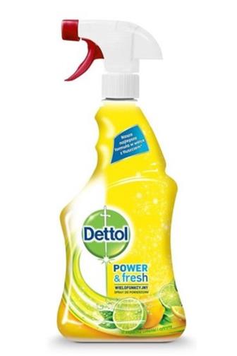 Dettol Power Fresh citron/limeta víceúčelový sprej 500 ml