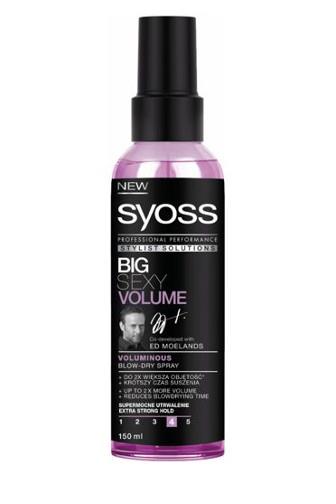 Syoss Big Sexy Volume stylingový sprej č.4 150 ml