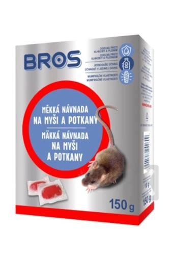 Bros měkká návnada na myši a potkany 150 g
