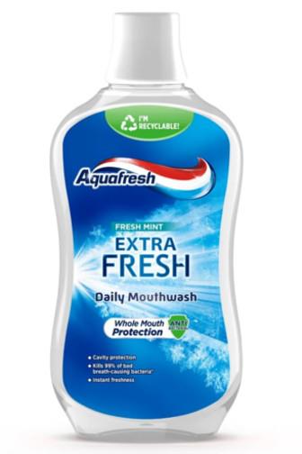 Aquafresh ústní voda Fresh Mint 500 ml