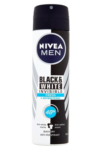 Nivea Men Invisible Black & White Fresh 150 ml