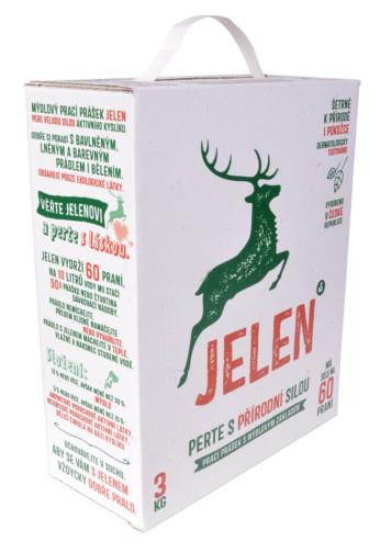 Jelen prací prášek s mýdlovým základem 3 kg 