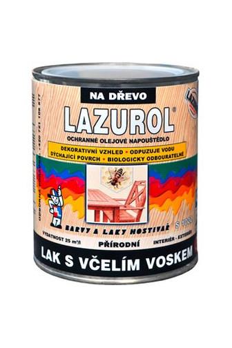 LAZUROL LAK S VČELÍM VOSKEM S1022 0,75 l