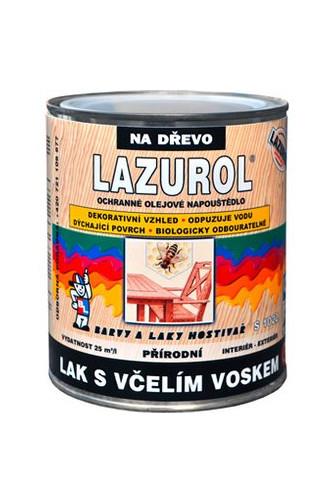 LAZUROL LAK S VČELÍM VOSKEM S1022 0,75 l