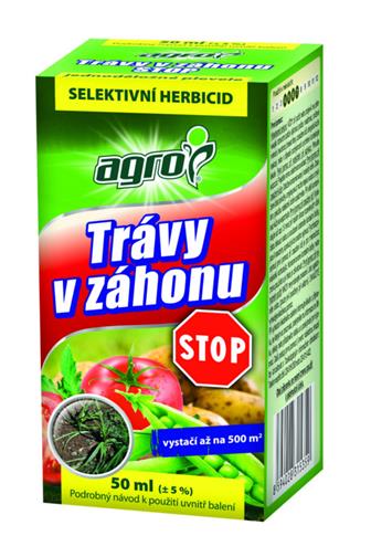 Agro Trávy v záhonu selektivní herbicid 50 ml