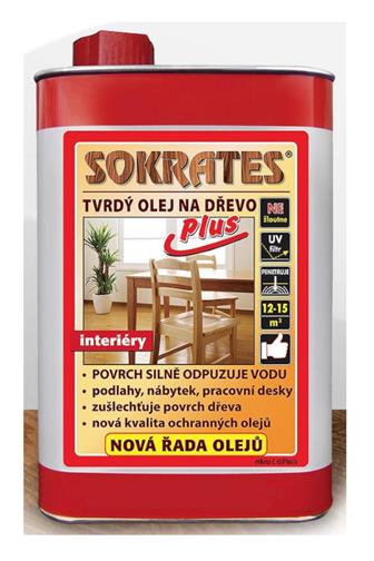 Sokrates tvrdý olej na dřevo Plus interiér 2l