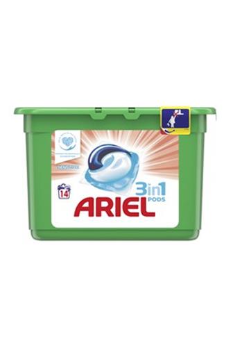 Ariel 3v1 Sensitive gelové kapsle 30 ks