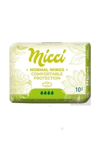 Micci Normal wings intimní vložky 10 ks