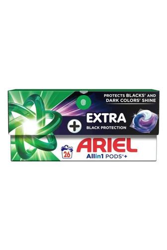 Ariel All In 1 Extra black prací kapsle 26 ks