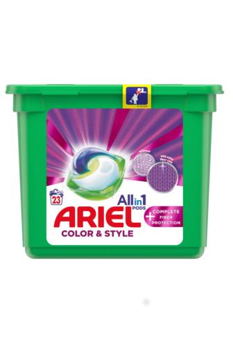 Ariel All in 1 Color & Style kapsle 23 ks