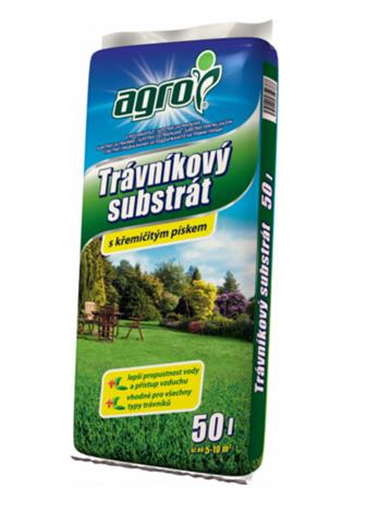 AGRO Substrát trávníkový 50 l