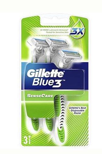 Gillette Blue3 Sensitive holítka 3 ks