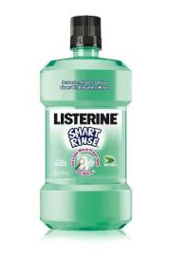 Listerine Smart Rinse Mild Mint dětská ústní voda 500 ml 6+