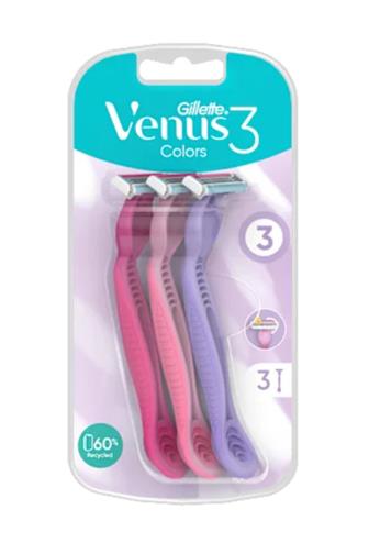 Gillette Venus3 Colors holítko 3ks