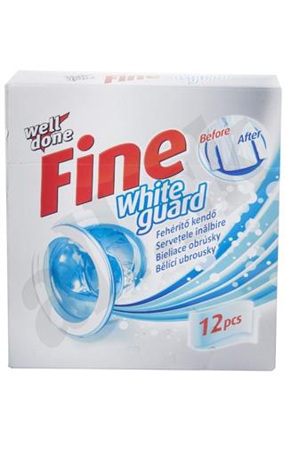 Well Done Fine White Guard bělící ubrousky 12 ks