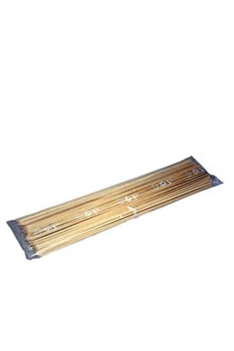 Špejle hrocené bambusové 30cm 50 ks