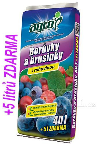 Agro Substrát borůvky a brusinky 40 + 5 L