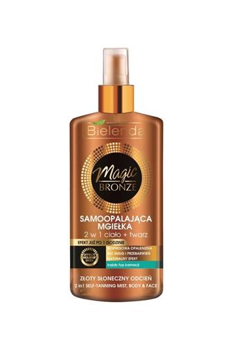 Bielenda Magic bronze samoopalovací sprej na tělo i tvář 150 ml