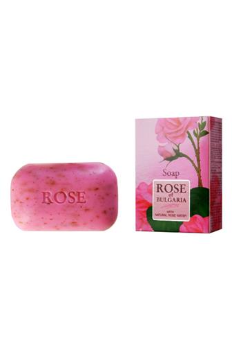 BioFresh Rose of Bulgaria přírodní mýdlo s peelingovým efektem 100 g