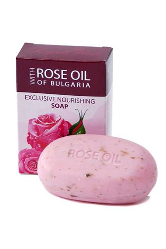 BioFresh Rose of Bulgaria mýdlo Floris rose oil 100g