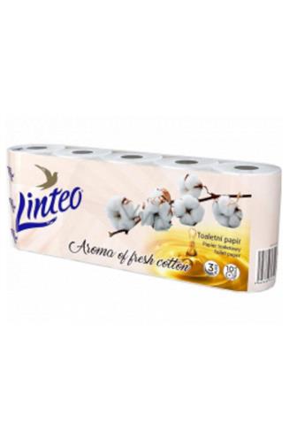 Linteo Fresh Cotton toaletní papír 3 vrstvý 10 x 15 m