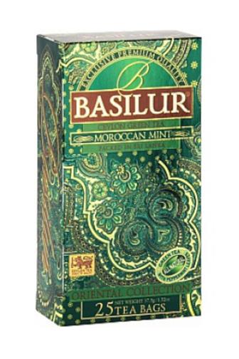 Basilur Green Tea Oriental Moroccan Mint 25 x1,5 g