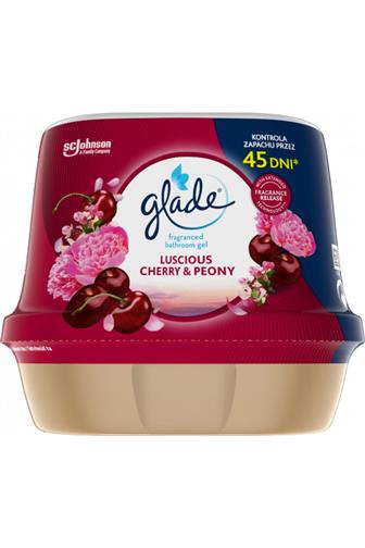 Glade Luscious Cherry & Peony osvěžovač koupelny 180 g