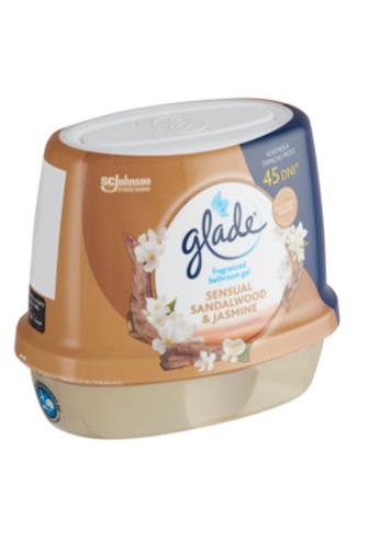 Glade Sensual Wood & Jasmine osvěžovač koupelny 180 g