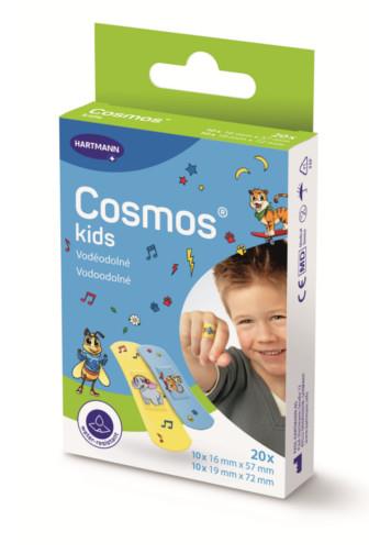 Cosmos náplast dětská voděodolná 20 ks