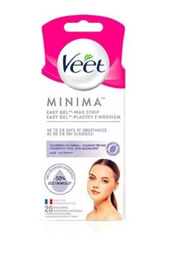 Veet Minima voskové pásky na obličej 20 ks
