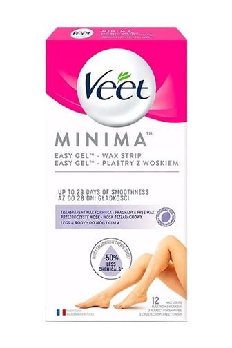 Veet voskové pásky na tělo Minima 12 ks